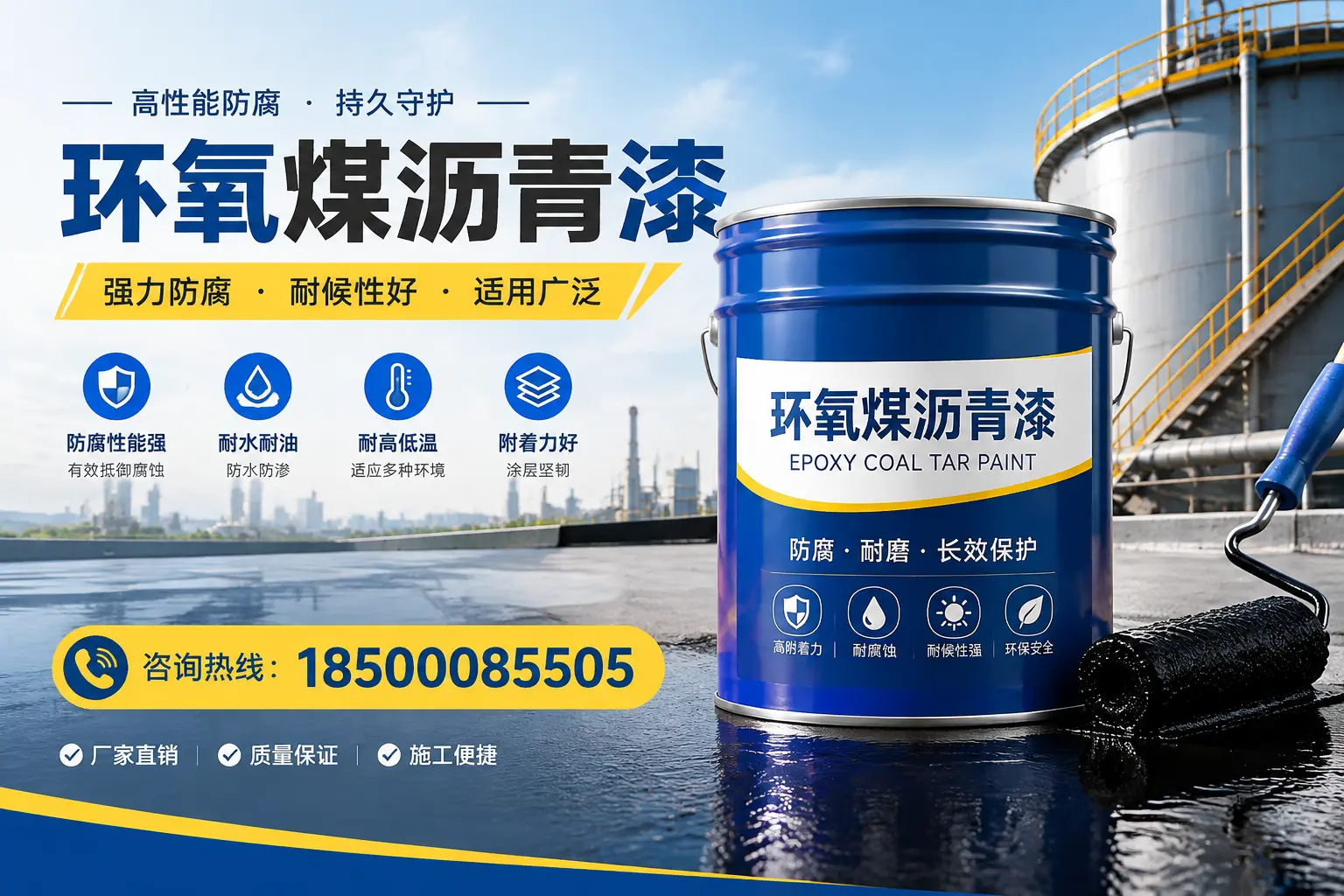 环氧煤沥青漆的储存与运输注意事项,梅州企业须知