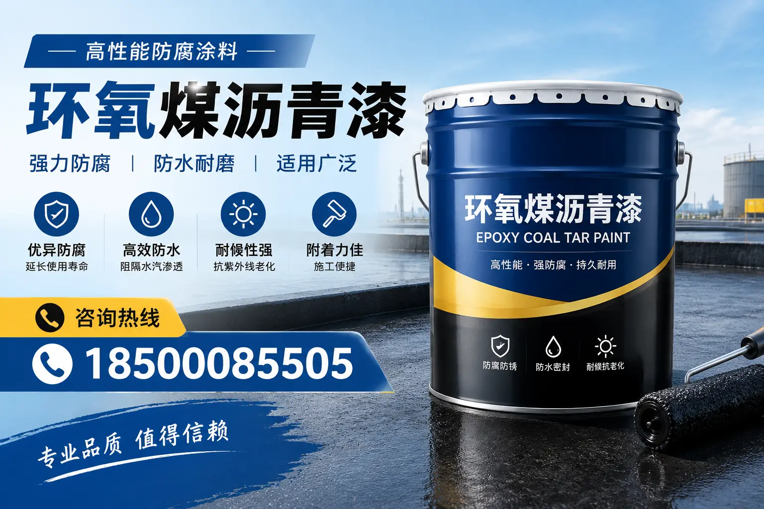 环氧煤沥青漆的主要成分与功能,梅州用户深度了解